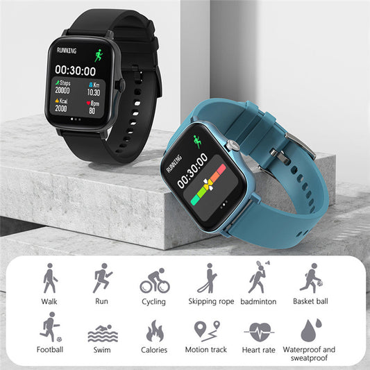 Smart Watch Men Women IP68 Custom Dial Heart Rate Fitness