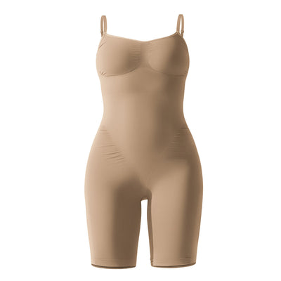 High Elastic Jumpsuit Shorts Sports Running Fitness Clothes Women null