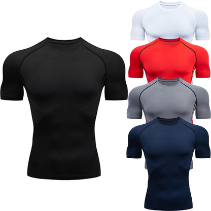 Men's Running Compression Tshirts