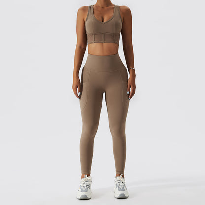 High-waist band offering optimal compression for support and comfort