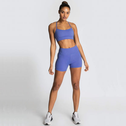 Summer New Womens Clothing Solid Color Fitness Sports Short Set - Reem’s Fitness Store