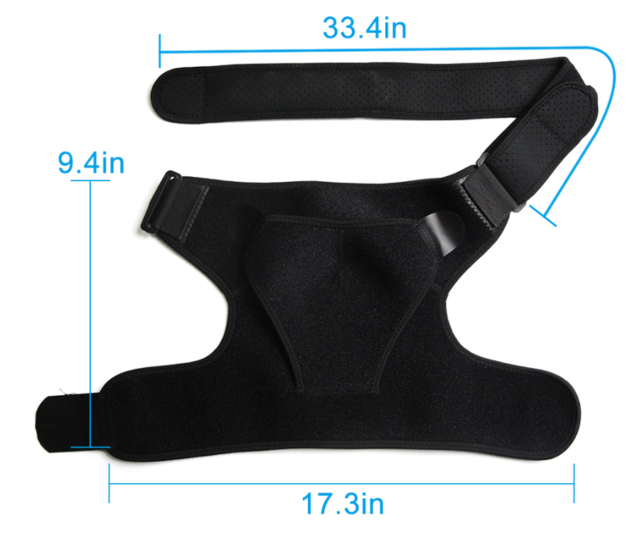 Neoprene Shoulder Support Brace Protector for Joint Pain Dislocation Injury Arthritis - Reem’s Fitness Store