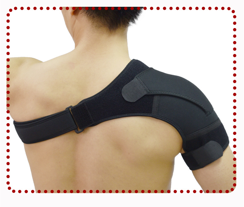 Neoprene Shoulder Support Brace Protector for Joint Pain Dislocation Injury Arthritis - Reem’s Fitness Store