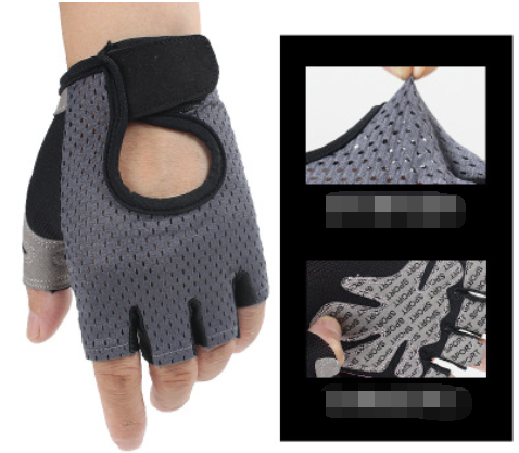 Half-finger fitness gloves - Reem’s Fitness Store