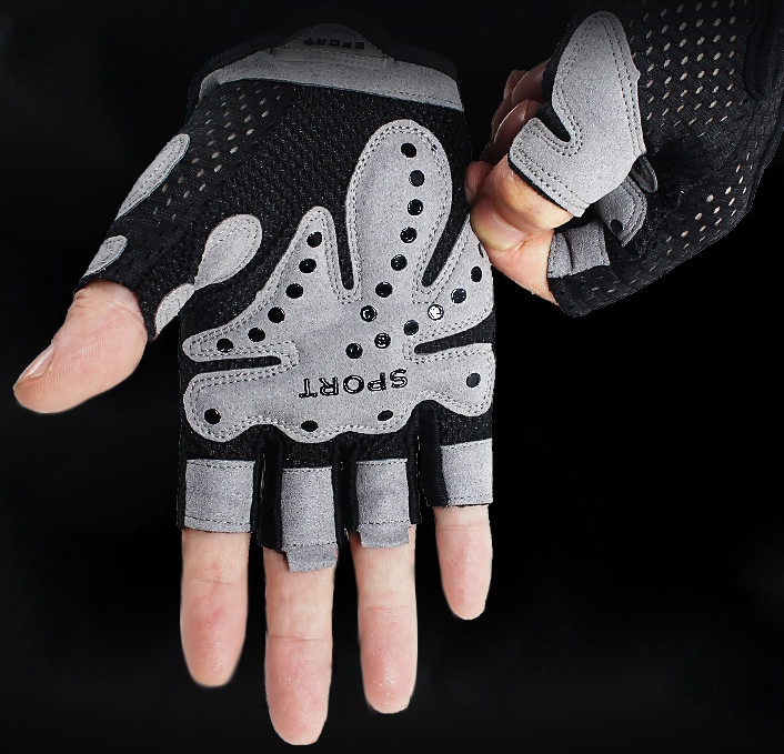 Half-finger fitness gloves - Reem’s Fitness Store