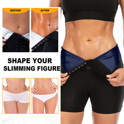 Slimming Pants Waist Trainer Shapewear Tummy Hot Thermo Sweat Leggings Fitness Workout Sweat Sauna Pants Body Shaper - Reem’s Fitness Store