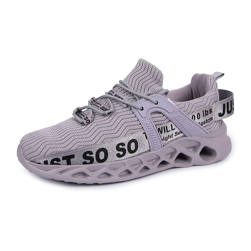 Fashion Casual Sports Shoes Fly Woven Breathable - Reem’s Fitness Store