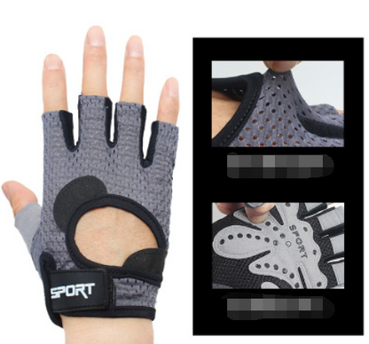 Half-finger fitness gloves - Reem’s Fitness Store