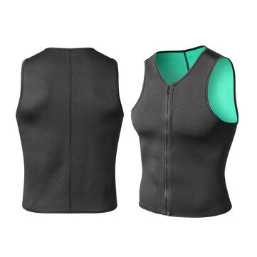 Men's Neoprene Body Shaper Slimming Vest - Reem’s Fitness Store