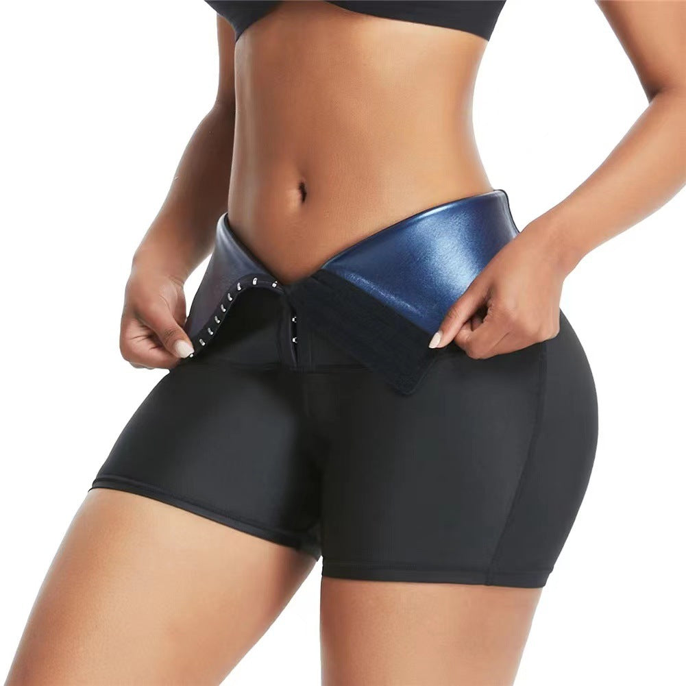 Slimming Pants Waist Trainer Shapewear Tummy Hot Thermo Sweat Leggings Fitness Workout Sweat Sauna Pants Body Shaper - Reem’s Fitness Store