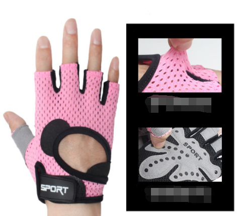 Half-finger fitness gloves - Reem’s Fitness Store