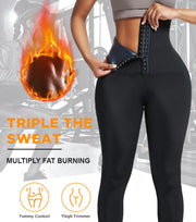 Sauna Long Pants Fitness Exercise Hot Thermo Sweat Leggings Training Slimming Pant - Reem’s Fitness Store