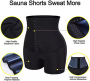 Slimming Pants Waist Trainer Shapewear Tummy Hot Thermo Sweat Leggings Fitness Workout Sweat Sauna Pants Body Shaper - Reem’s Fitness Store